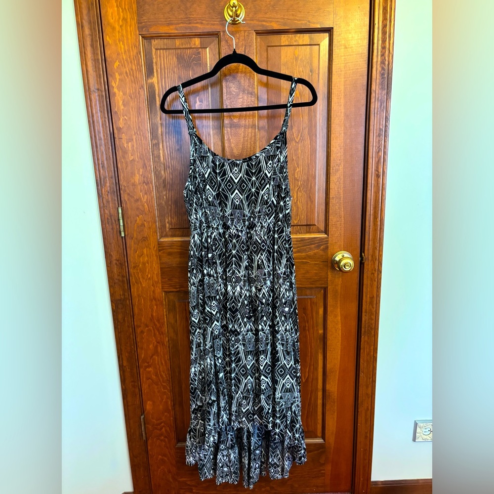 Hi-Low Maxi Dress